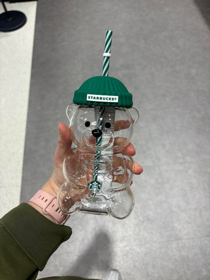 BaristaBear™ Glass Cup